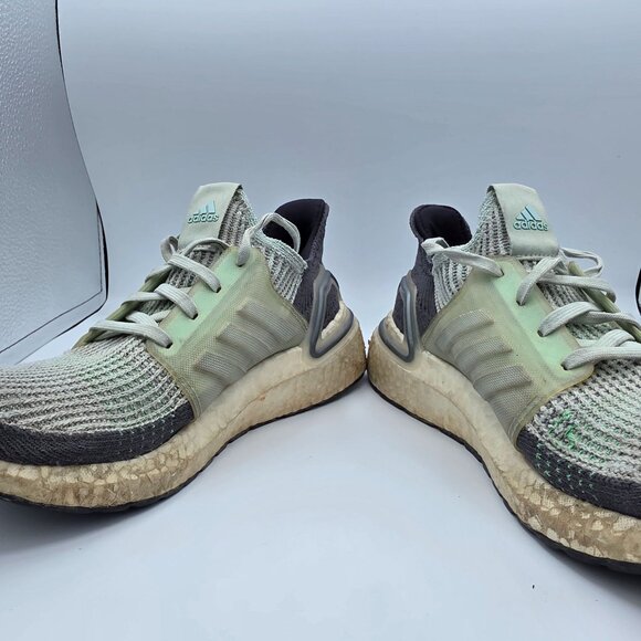 Adidas UltraBoost 19 Ice Mint Womens Size 8 Green Athletic Shoes Running Walking - Picture 3 of 13
